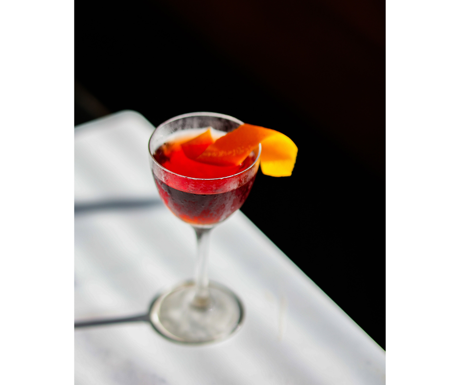 Jacob Lesitsky bartender - Cocktail Boulevardier de Bretagne - Cognac connection Challenge