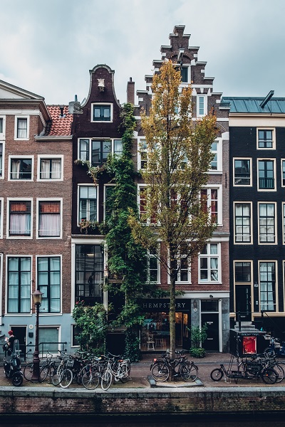 façades d'immeubles Pays-Bas